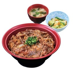 ข้าวหน้าเนื้อย่าง และชุดสุดคุ้ม