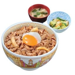 ข้าวหน้าเนื้อไข่ออนเซ็น และชุดสุดคุ้ม