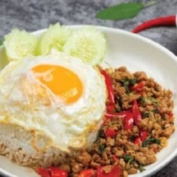 ผัดกระเพราหมู