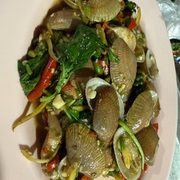 หอยลายผัดฉ่า