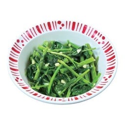 ผัดผักบุ้งน้ำมันงา