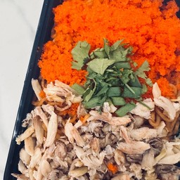 มาม่าซอสเย็นตาโฟเนื้อปู+ไข่กุ้ง