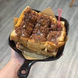 ปังปิ้งเนยนมโอวัลติน 2 แผ่น