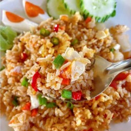 ข้าวผัดหมูสับไข่เค็ม