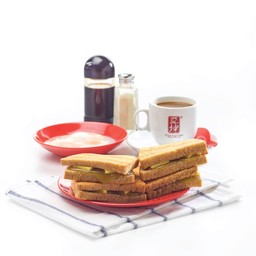 Set A  Kaya Toast With Butter