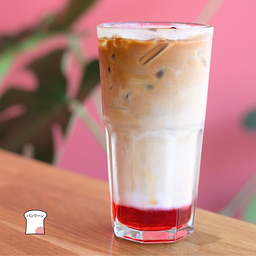 Raspberry Toffee Nut Latte