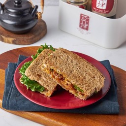 Chicken Sambal Toast wich