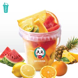น้ำผลไม้ถัง (พีช/เสาวรส)