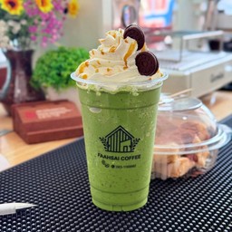 ชาเขียวโอรีโอ้ปั่น