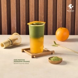 Iced Matcha Mandarin Orange