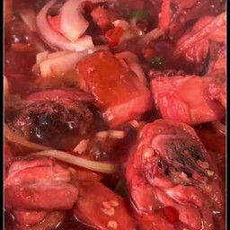 ข้าวไก่ผัดซอสแดงโบราณ