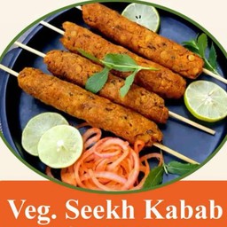 Veg seekh kabab