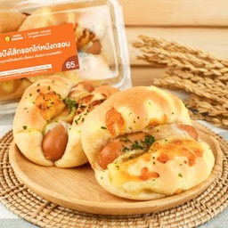 ขนมปังดับเบิ้ลซอสเซจ