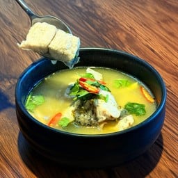 ต้มยำปลากระพง