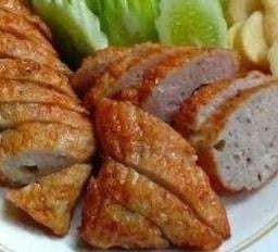 ไส้กรอกย่าง&ข้าวผัดแหนม by.อ้วนผอม
