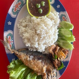 ขัาวมันปลาทู น้ำพริกกะปิ