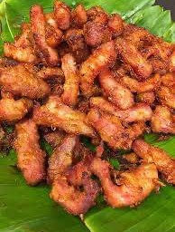 หมูทอด(กับข้าว)