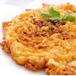 ไข่เจียว+หมูสับ,ไก่สับ(ระบุบ)