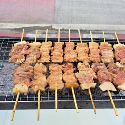 หมูปิ้ง เตาถ่าน