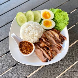 ข้าวคอหมูย่างบางแสน