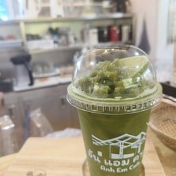 มัทฉะน้ำผึ้งมะนาวปั่น