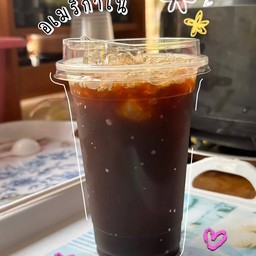 อเมกาโน่  (ไม่ใส่น้ำเชื่อม ระบุได้นะคะ)