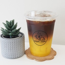 เเบลคอฟฟี่น้ำส้ม