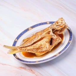 ปลาใบขนุนทอดซีอิ๊ว 500