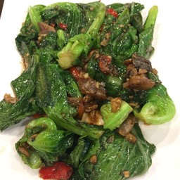 แขนงปลาเค็ม(กับข้าว)