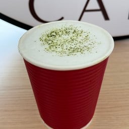 มัทฉะลาเต้พรีเมี่ยมร้อน (12 Oz.) Premium Matcha Latte hot