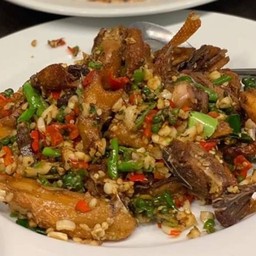 ไก่คั่วพริกกะเหรี่ยง