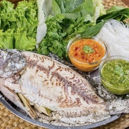 ชุดเมี่ยงปลาเผาไซส์จัมโบ้ดับเบิ้ลสุดคุ้ม