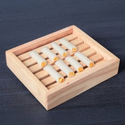 ปลาม้วนไส้ไข่เค็ม