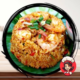 ข้าวผัดต้มยำกุ้ง