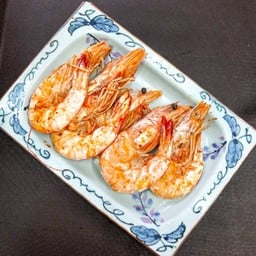 กุ้งลายเสืออบเกลือ