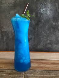 บลูฮาวายโซดา ปั่น