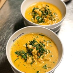 แกงคั่วเนื้อปูใบชะพลู