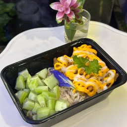 คาโบนาร่า - มาม่าไก่กรอบชีส