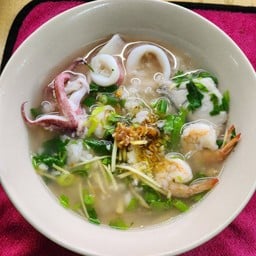 ข้าวต้มทรงเครื่องอัมพวา บ้านฉาง