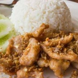 ไก่กระเทียม