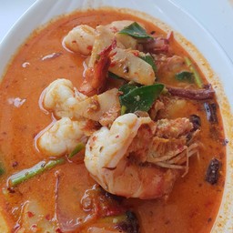 ต้มยำกุ้งลายเสือน้ำข้น