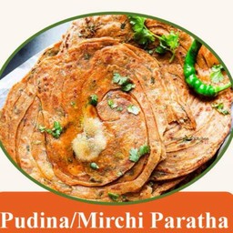 Pudina mirchi paratha