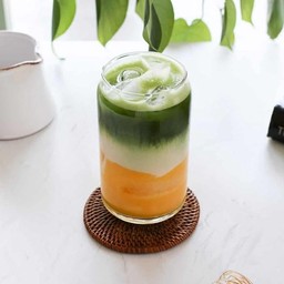 Mayoung chid Matcha latte
