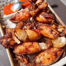 หมึกกระตอยทอด