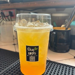 ชาเขียวน้ำผึ้งมะนาว