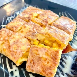 โรตี ข้าวโพดชีส