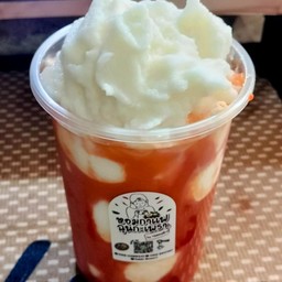 นมสดปั่นชาไทย