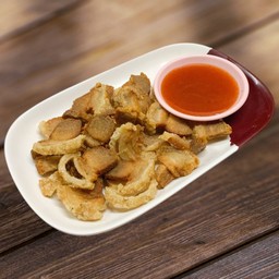 หมูกรอบทอด