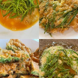 ไข่ทอดชะอม