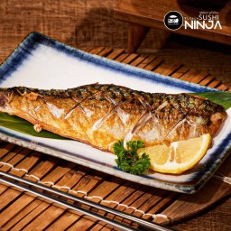 ปลาซาบะย่างเกลือ